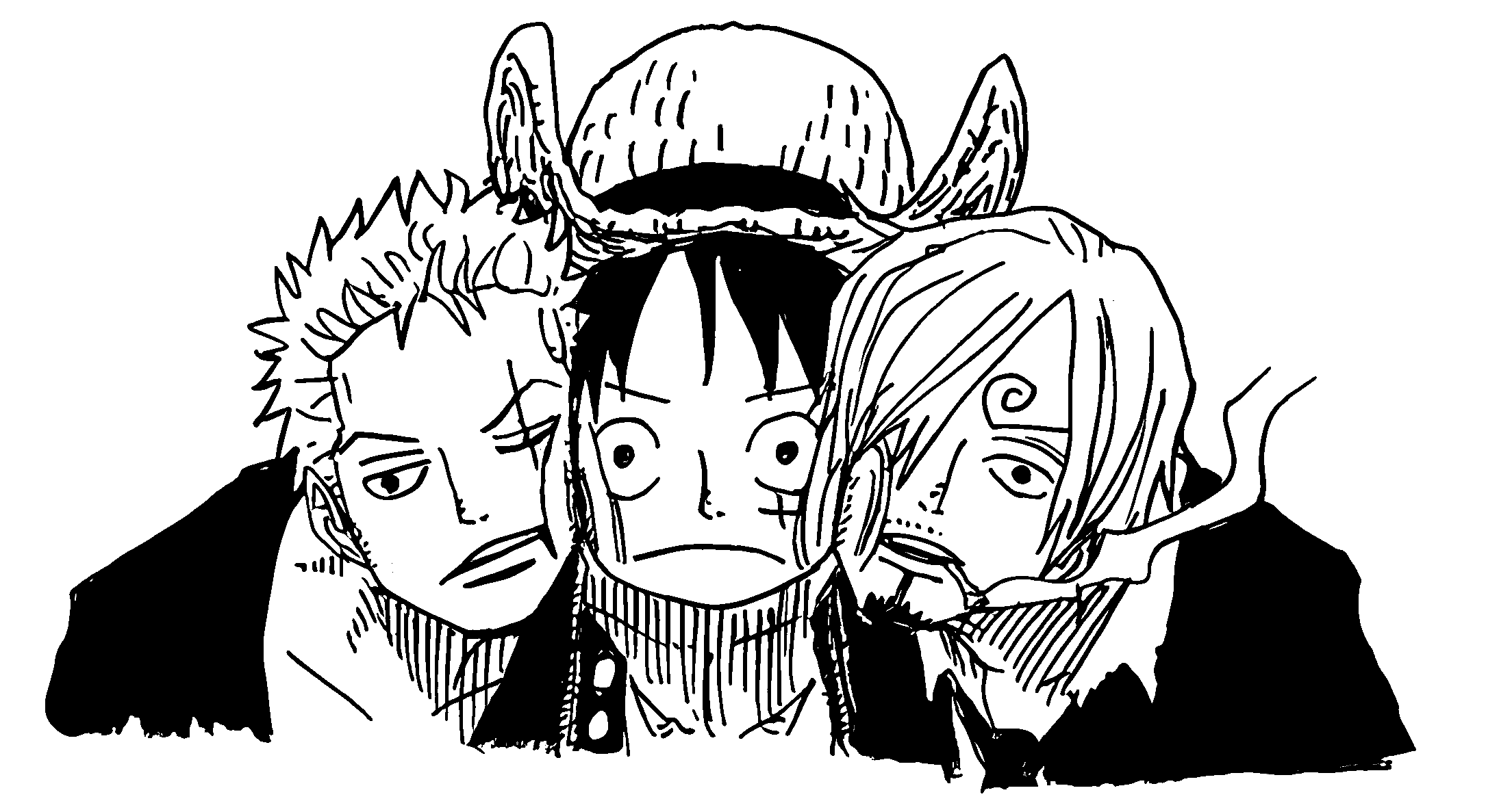 The Trio's Blank Stare