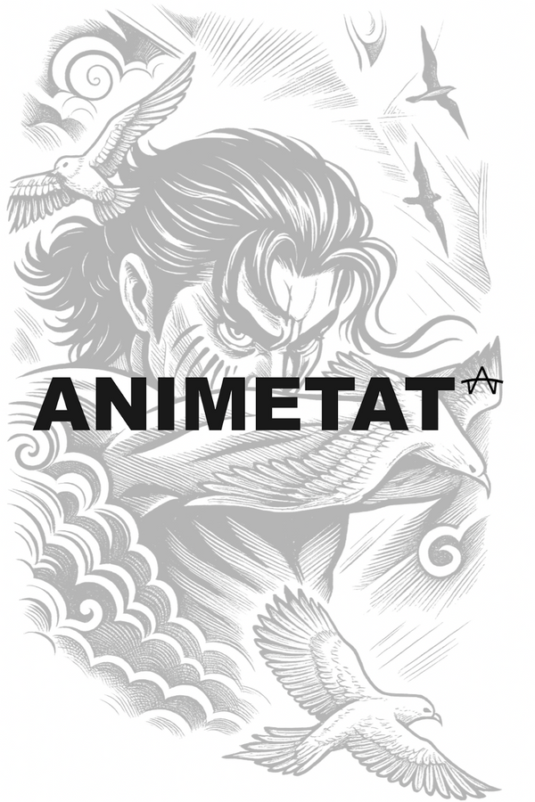Eren Wings of Freedom tattoo backing card