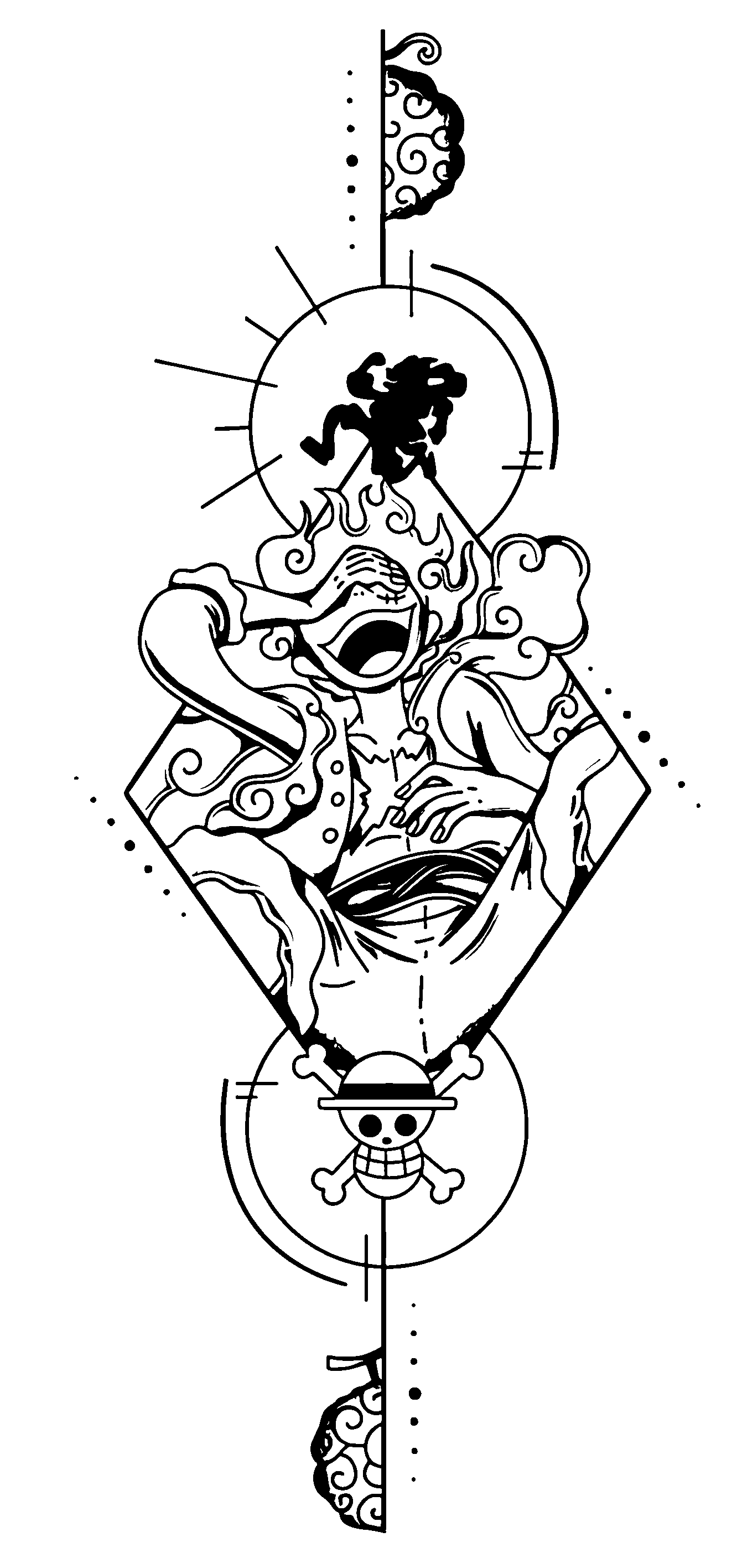 Luffy's Fearless Joy