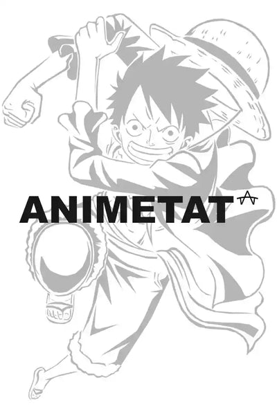 Gum-Gum Battle Ready Luffy anime temporary tattoo on skin