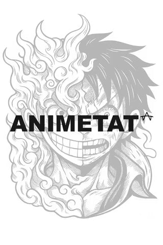 Luffy's Awakening: Gear 5 Duality anime temporary tattoo on skin