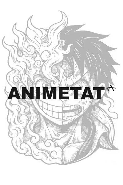 Luffy's Awakening: Gear 5 Duality anime temporary tattoo on skin