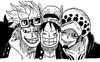 Kid, Luffy, and Law Alliance