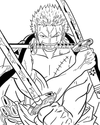 Zoro's Triple Sword Challenge