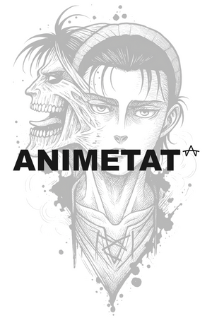Eren Yeager Titan Shadow tattoo backing card