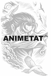Eren Wings of Freedom tattoo backing card