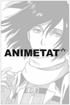 Mikasa Ackerman Fierce Resolve tattoo backing card