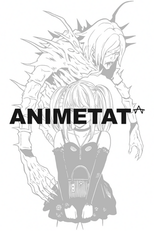 Misa Amane and Ryuk tattoo backing card