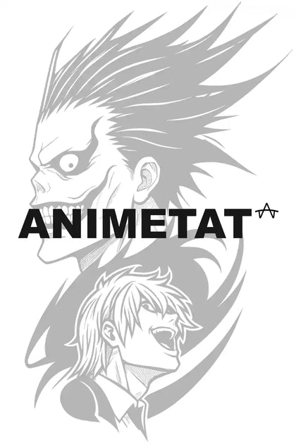 Ryuk and Misa Dark Duo tattoo backing card