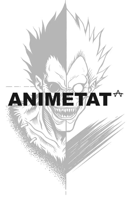 Ryuk Split Face tattoo backing card