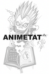Ryuk Death Note Ledger tattoo backing card