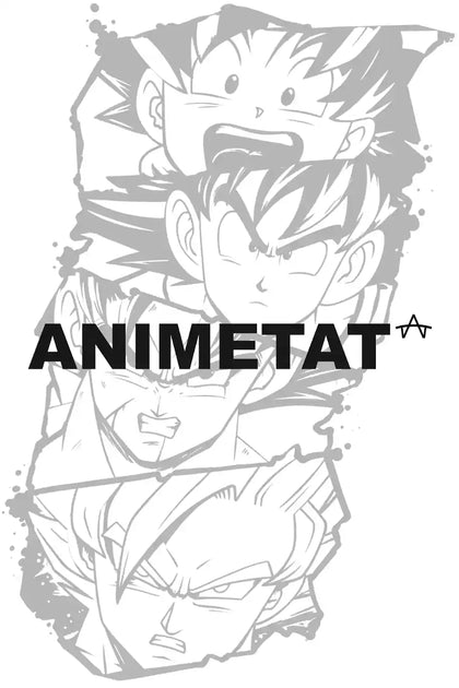 Goku Evolution Power Stack tattoo backing card