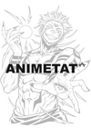 Sukuna Cursed King tattoo backing card