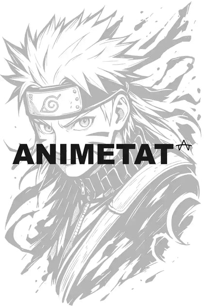 Naruto Uzumaki Shinobi Resolve tattoo backing card