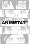 Uchiha Eye Legacy tattoo backing card