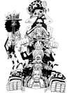 Straw Hat Stack