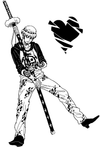 Trafalgar Law's Calculated Determination