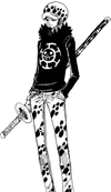 Trafalgar Law's Commanding Presence