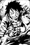 Luffy in Battle Mode