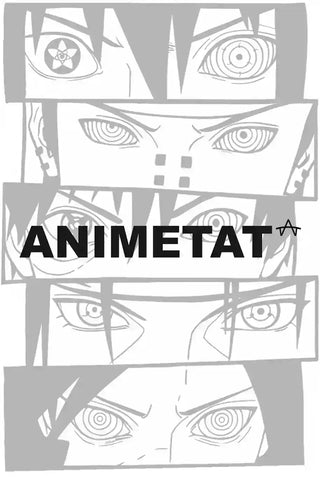 Uchiha Clan Eternal Eye Legacy tattoo design sheet