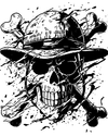 Straw Hat Skull