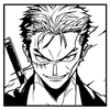 Zoro's Fierce Gaze