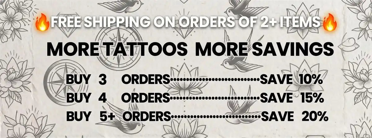 Free shipping on orders of 2 or more items. Buy 3 save 10%, buy 4 save 15%, buy 5 or more save 20%.